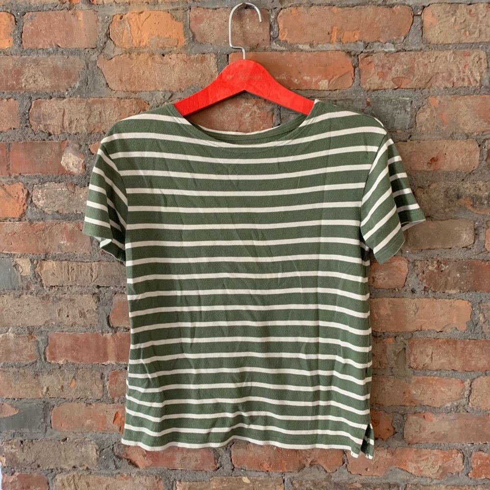 Striped Shirt - Green